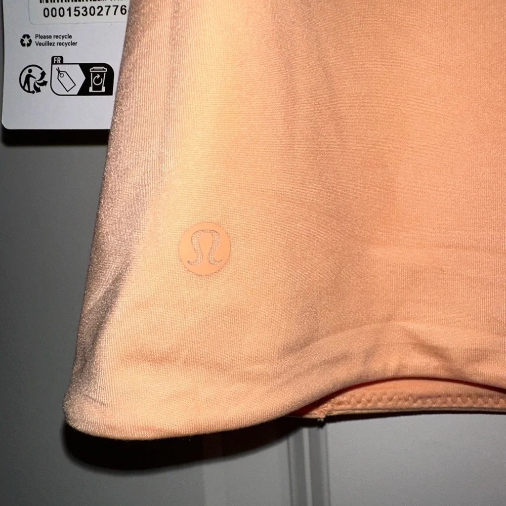 Lululemon Wundermost Ultra Soft Nulu Tube Top M Orange NWT - Picture 6 of 6